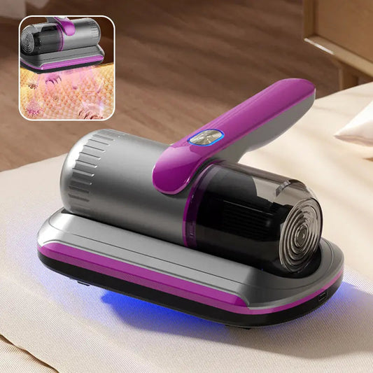 🦠 Kabelloser Handstaubsauger mit UV-Licht & 6000Pa Saugkraft – Milben entfernen, Matratzen reinigen, Allergene reduzieren! Ideal für Haushalt & Auto 🚗💨
