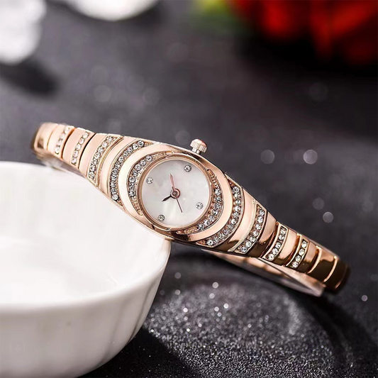 🎁Bestes Geschenk⌚💎Damen-Armbanduhr mit Strasssteinen