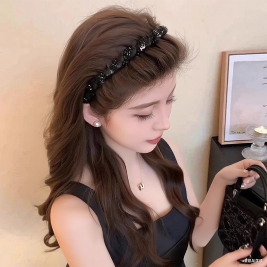 💎 Kaufe 1, erhalte 1 gratis! ✨ Strass-Haarband mit Zähnen – 2025 neues Design 💇♀️
