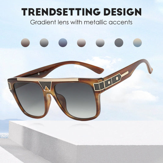 Trendy Square Frame Sunglasses