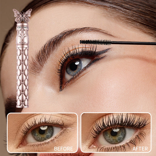 🔥Letzter Tag: 1 kaufen, 1 gratis dazu!💧✨Dichte, schwungvolle, langanhaltende und wasserfeste Mascara