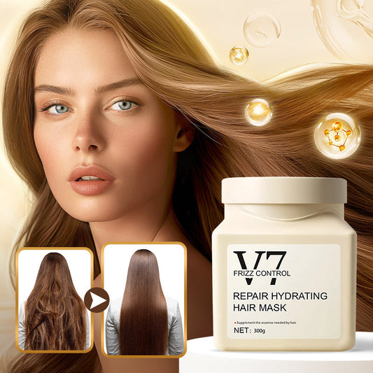 🔥Heißer Verkauf🔥 Anti-Frizz- & Reparatur-Haarmaske mit Feuchtigkeitspflege (50% Rabatt)