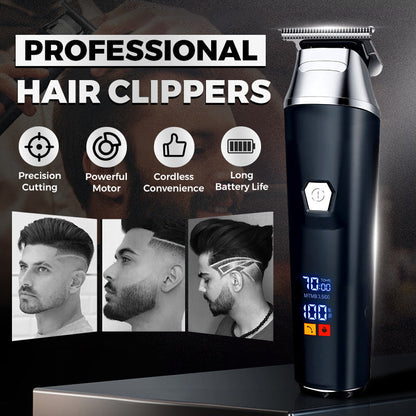 🔥Neu Heißer Verkauf❤️‍🔥 Haushalt Digitalanzeige Professionelle elektrische Haarschneidemaschine