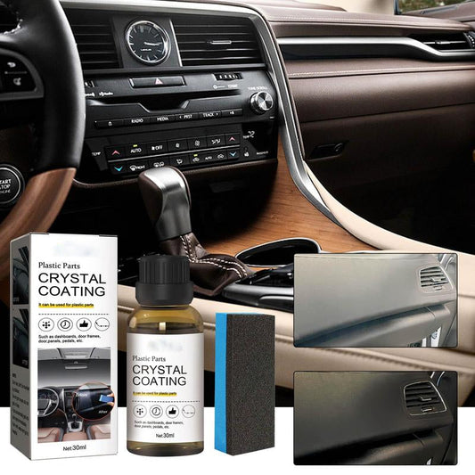 ⏳Begrenzte Zeit 50% Rabatt💥Kunststoffteile Kristalline Beschichtung🚗