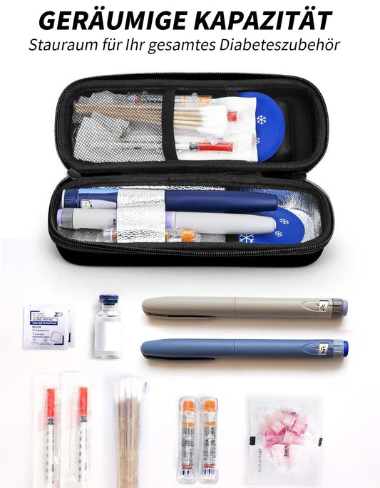 ✨ NUR HEUTE: 49 % RABATT 🔥 Insulin-Kühltasche mit Temperaturanzeige