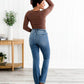🍂Heiliger Gral Bauchfreie Bootcut-Jeans👖💥Befristetes Angebot: 50% Rabatt auf Bestellungen