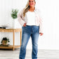 🍂Heiliger Gral Bauchfreie Bootcut-Jeans👖💥Befristetes Angebot: 50% Rabatt auf Bestellungen