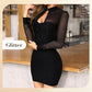 😍🌟Glitzerndes Kleid💓Sexy Mesh-Bodycon-Minikleid✨🌹