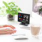 ✨⏰ Letzter Tag der Aktion 50 % 🔥Digitaler LED-Temperatur- und Luftfeuchtigkeitsmonitor, Wettervorhersage, LED-Tischwecker