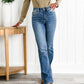 🍂Heiliger Gral Bauchfreie Bootcut-Jeans👖💥Befristetes Angebot: 50% Rabatt auf Bestellungen