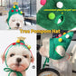🔥Weihnachtsverkauf 50% Rabatt🎄🎅Entzückende Weihnachtsbaum-Pompon-Mütze🐶🐱