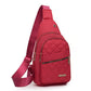 🔥 50 % RABATT ! 🛍️🎒 Leichte Metall-Brusttasche mit Reißverschluss und Kabeldurchführung – Exquisites Geschenk ✨🎁