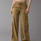 🔥2025 Neu eingetroffen🔥Cargohose aus Leinenmischung mit weitem Bein