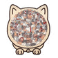 🎅Weihnachtsverkauf 49% Rabatt🐱135-Stk. Morandi-farbiges Katzenpuzzle aus Holz🎁