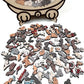 🎅Weihnachtsverkauf 49% Rabatt🐱135-Stk. Morandi-farbiges Katzenpuzzle aus Holz🎁