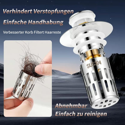 🚰Universelles Abflusssieb aus Edelstahl (2 KAUFEN, 1 GRATIS)🎁