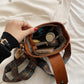 ✨Herbst-Winter-Serie✨👜Vintage Modetasche mit verstellbarem breitem Schulterriemen