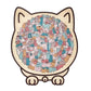 🎅Weihnachtsverkauf 49% Rabatt🐱135-Stk. Morandi-farbiges Katzenpuzzle aus Holz🎁