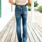 🍂Heiliger Gral Bauchfreie Bootcut-Jeans👖💥Befristetes Angebot: 50% Rabatt auf Bestellungen