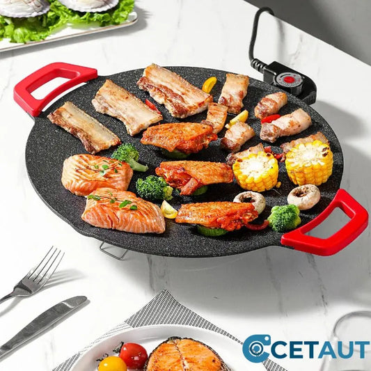 ✈️FREE shipping🥳Multi-purpose electric baking pan with non-stick coating for household 🔥🍰🕒