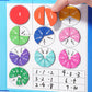 👍Montessori Magnetisches Buch-Bruchteil-Puzzle für Kinder🔥