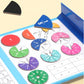 👍Montessori Magnetisches Buch-Bruchteil-Puzzle für Kinder🔥