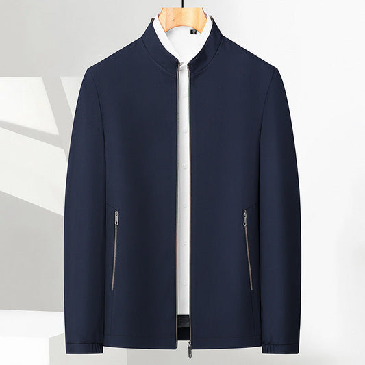 🔥（58 % Rabatt auf den Spotpreis ） Herren-Freizeitjacke mit Stehkragen und Reißverschluss