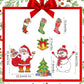 🎅🎄Christmas 3D Cartoon Magnetic Sticker