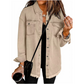 Damen-Jeansjacke mit zerrissenen Kanten
