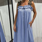 【S-4XL】💖Holder Baumwoll-Leinen-Kleid