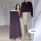 🎉2025 Neuheiten-Schnäppchen✨Damen-Set mit kurzem Revers und Hose mit hoher Taille