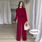🎉2025 Neuheiten-Schnäppchen✨Damen-Set mit kurzem Revers und Hose mit hoher Taille