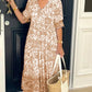 New Style Bohemian Dress mit V-Ausschnitt - Bringen Sie Farbe in Ihre Garderobe