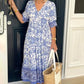 New Style Bohemian Dress mit V-Ausschnitt - Bringen Sie Farbe in Ihre Garderobe