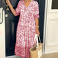 New Style Bohemian Dress mit V-Ausschnitt - Bringen Sie Farbe in Ihre Garderobe