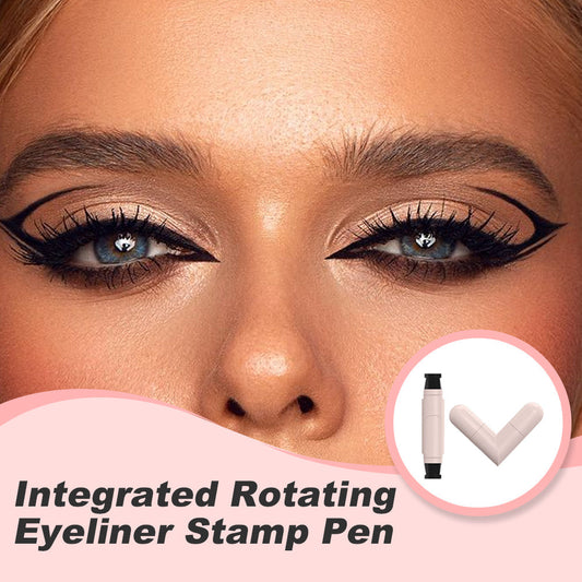 💜LETZTER TAG - KAUFEN SIE 1 UND ERHALTEN SIE 1 GRATIS💜Integrierter rotierender Eyeliner-Stempelstift