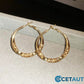 🌸🌸🌸Der Vorverkauf läuft!!! Wer zuerst kauft, bekommt zuerst!！！Circle Earrings with Zirconia