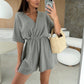 ☀️Summer Sale 60% Off☀️  Women’s Wrap V-Neck Shorts Jumpsuits💥Buy 2 Get Free Shipping💥