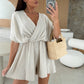 ☀️Summer Sale 60% Off☀️  Women’s Wrap V-Neck Shorts Jumpsuits💥Buy 2 Get Free Shipping💥