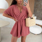 ☀️Summer Sale 60% Off☀️  Women’s Wrap V-Neck Shorts Jumpsuits💥Buy 2 Get Free Shipping💥