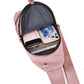 🔥 50 % RABATT ! 🛍️🎒 Leichte Metall-Brusttasche mit Reißverschluss und Kabeldurchführung – Exquisites Geschenk ✨🎁
