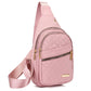 🔥 50 % RABATT ! 🛍️🎒 Leichte Metall-Brusttasche mit Reißverschluss und Kabeldurchführung – Exquisites Geschenk ✨🎁