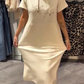 🌸💐Damenkleid mit kurzen Ärmeln und Kapuze🚀Kostenlosen Versand🚀