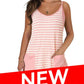 🔥2025 SOMMER NEUHEITEN 50% RABATT🎁Ärmelloses Sommerkleid mit Shorts für Damen