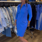 💥Elegant Hip-Hugging Zipper Dress