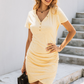 ⏳Zeitlich begrenzter Rabatt💥Women’s Casual Wrap Ruched Mini Dress