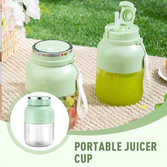 Kabelloser Smoothie-Mixer mit 1,3 L Becher – Ideal für Reisen, Büro & Fitness