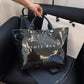 💥Heißer Verkauf 50% Rabatt💥Damen Retro Letters Print Tote Bag🩷