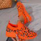 Atmungsaktive, bequeme Damen-Mesh-Slipper mit dicker Sohle