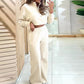 💖50% RABATT💖Women’s Pullover Top & High Waist Pants Set